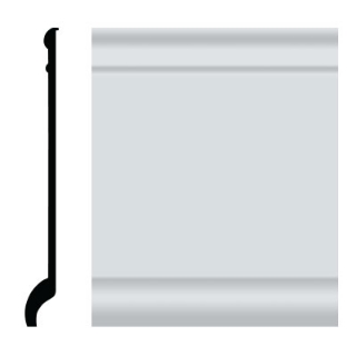 Picture of Roppe - Pinnacle Plus Wall Base 90 Intrigue Iceberg