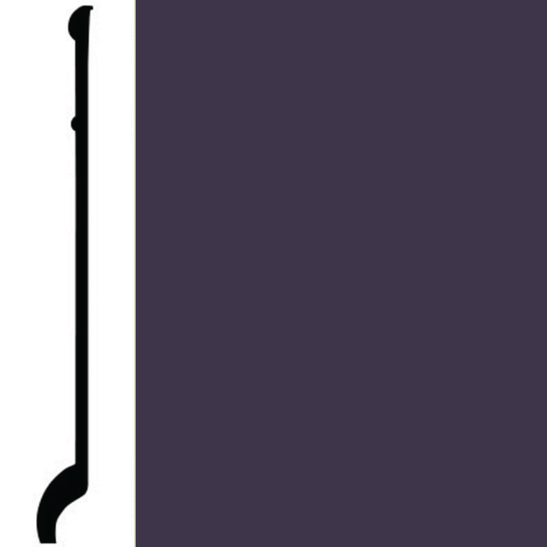 Picture of Roppe - Pinnacle Plus Wall Base 95 Invent Aubergine