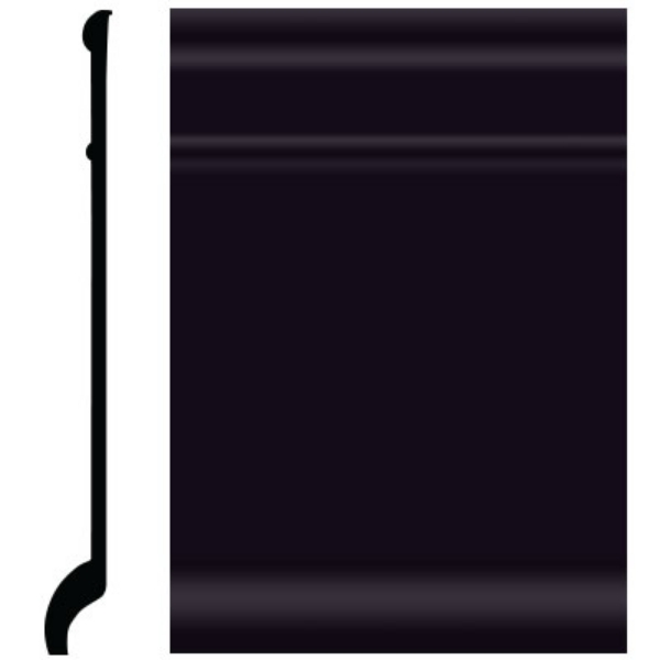 Picture of Roppe - Pinnacle Plus Wall Base 95 Invent Black