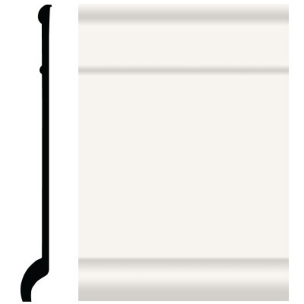 Picture of Roppe - Pinnacle Plus Wall Base 95 Invent White