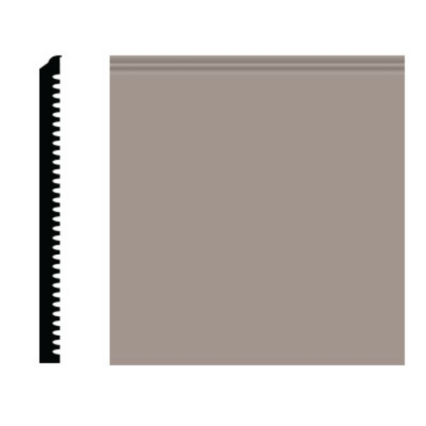 Picture of Roppe - Pinnacle Plus Wall Base 75 Level Pewter