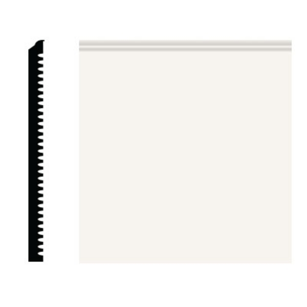 Picture of Roppe - Pinnacle Plus Wall Base 75 Level White