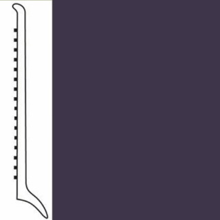 Picture of Roppe - Pinnacle Rubber Wall Base 4 (Long Toe Base) Aubergine