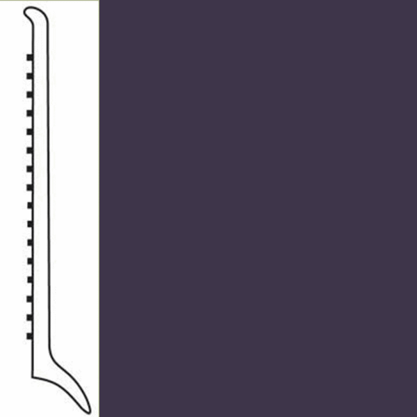 Picture of Roppe - Pinnacle Rubber Wall Base 4 (Long Toe Base) Aubergine