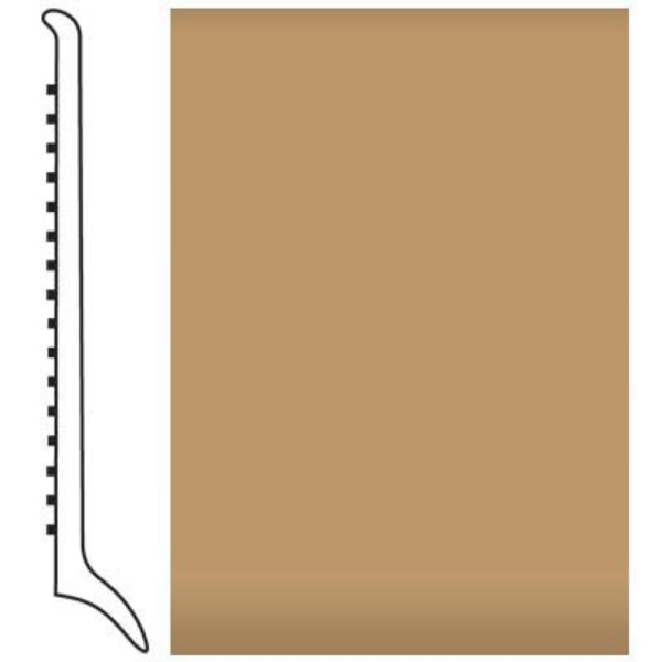 Picture of Roppe - Pinnacle Rubber Wall Base 4 (Long Toe Base) Flax