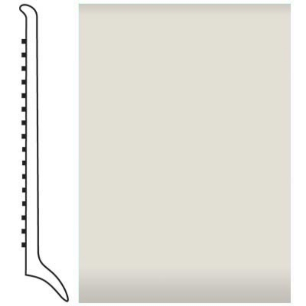 Picture of Roppe - Pinnacle Rubber Wall Base 4 (Long Toe Base) Natural