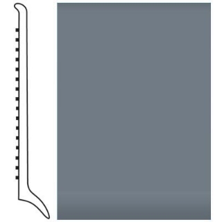 Picture of Roppe - Pinnacle Rubber Wall Base 4 (Long Toe Base) Steel Blue