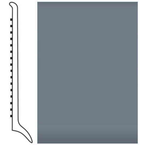 Picture of Roppe - Pinnacle Rubber Wall Base 4 (Long Toe Base) Steel Blue