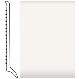 Picture of Roppe - Pinnacle Rubber Wall Base 4 (Long Toe Base) White