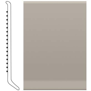 Picture of Roppe - Pinnacle Rubber Wall Base 4 1/2 (Cove Base) Pewter