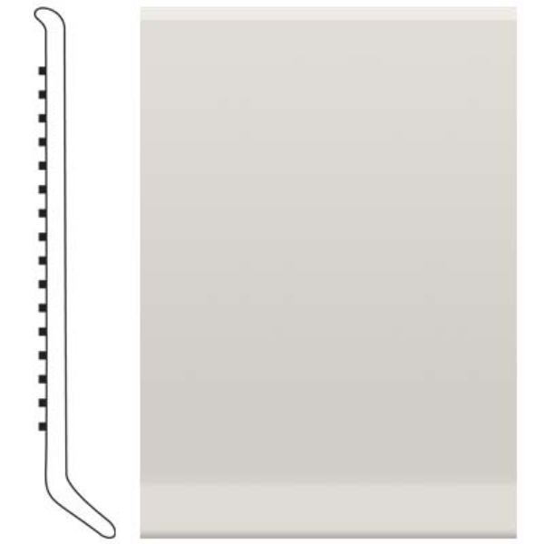 Picture of Roppe - Pinnacle Rubber Wall Base 5 (Cove Base) White