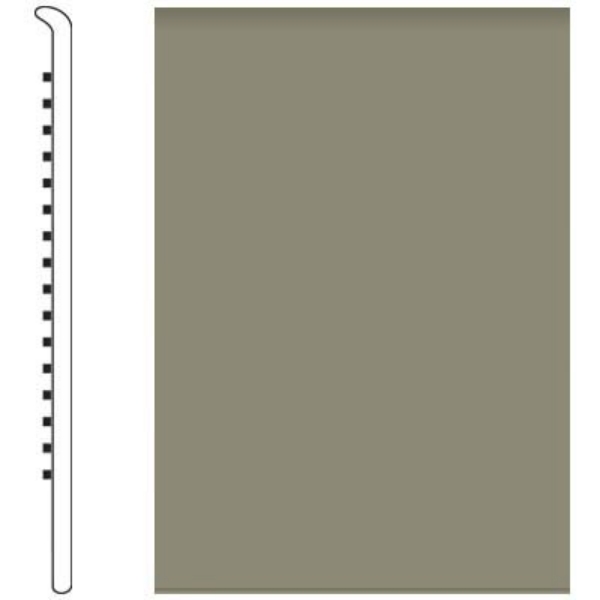 Picture of Roppe - Pinnacle Rubber Wall Base 4 1/2 (No Toe Base) Dolphin