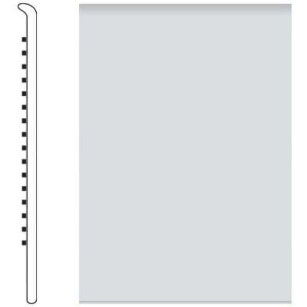 Picture of Roppe - Pinnacle Rubber Wall Base 4 1/2 (No Toe Base) Iceberg