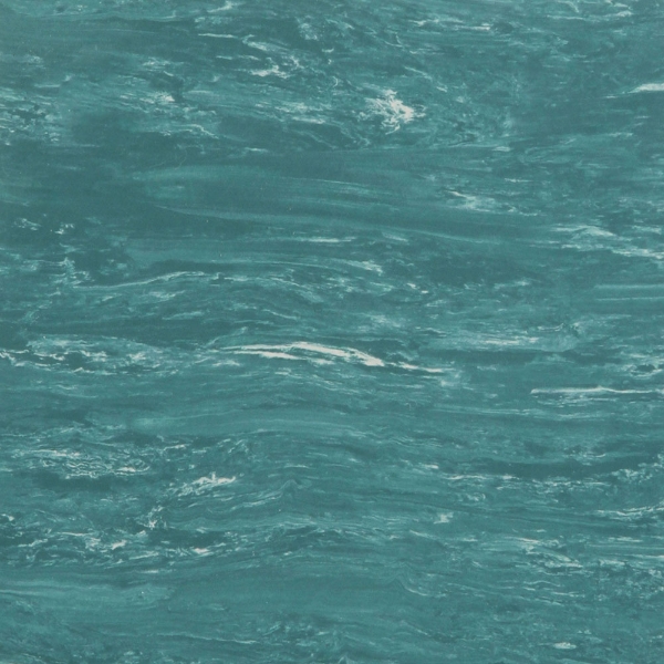 Picture of Roppe - Smooth & Marbleized Rubber Tile 12 x 12 1/8 Peacock