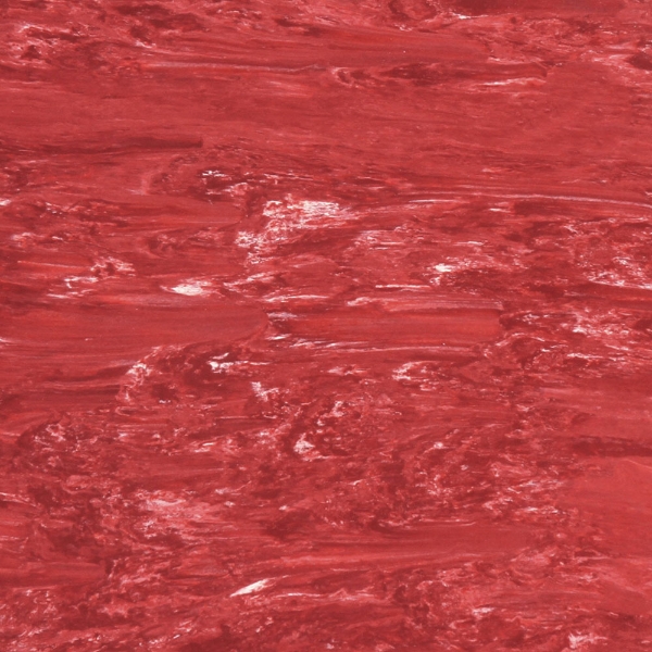 Picture of Roppe - Smooth & Marbleized Rubber Tile 12 x 12 3/16 Red