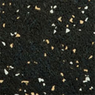 Picture of Roppe - Recoil Fitness Flooring Interlocking Tiles 10% Chip 5/32 Gauge Bisque Ivory