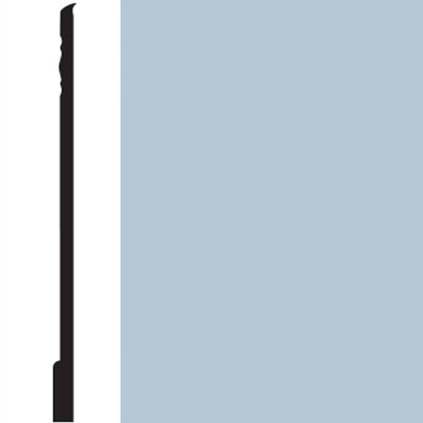 Picture of Roppe - Pinnacle Plus Wall Base 10 Serenity Peaceful Blue