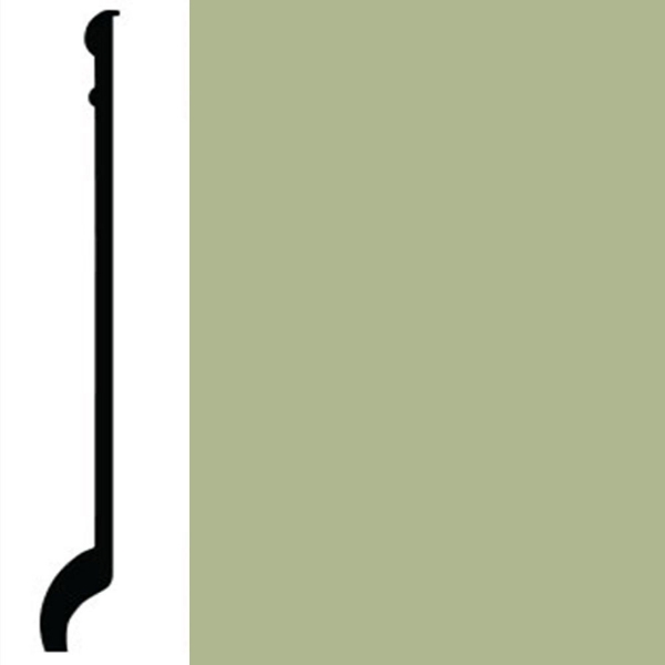 Picture of Roppe - Pinnacle Plus Wall Base 90 Intrigue Aged Fern