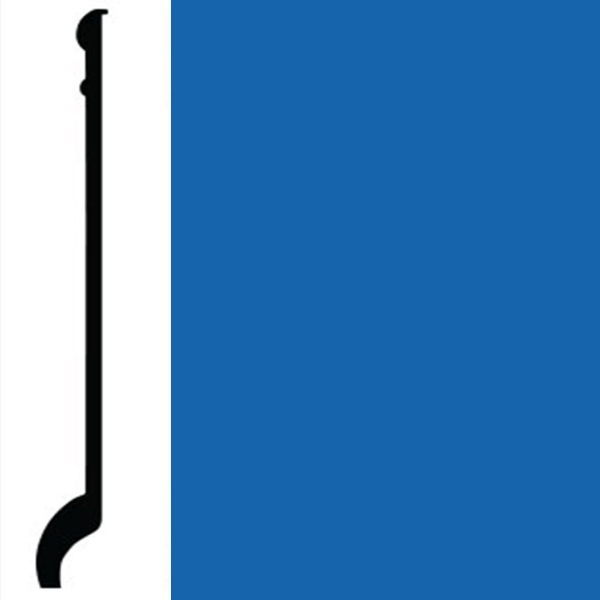 Picture of Roppe - Pinnacle Plus Wall Base 90 Intrigue Blue Jay