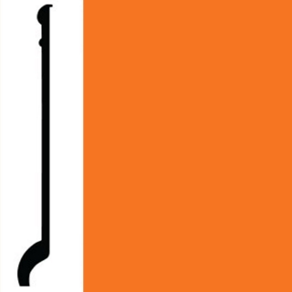 Picture of Roppe - Pinnacle Plus Wall Base 90 Intrigue Citrus