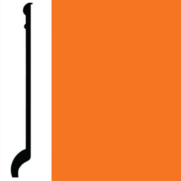 Picture of Roppe - Pinnacle Plus Wall Base 90 Intrigue Citrus