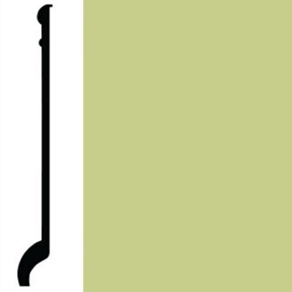 Picture of Roppe - Pinnacle Plus Wall Base 90 Intrigue Pear Green