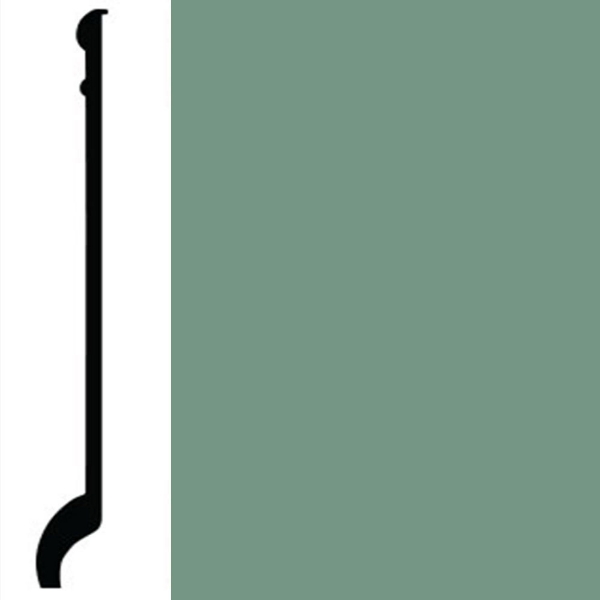 Picture of Roppe - Pinnacle Plus Wall Base 90 Intrigue Sweet Basil