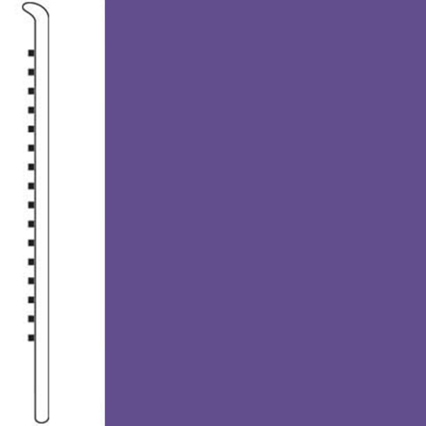 Picture of Roppe - Pinnacle Rubber Wall Base 6 (No Toe Base) Grape