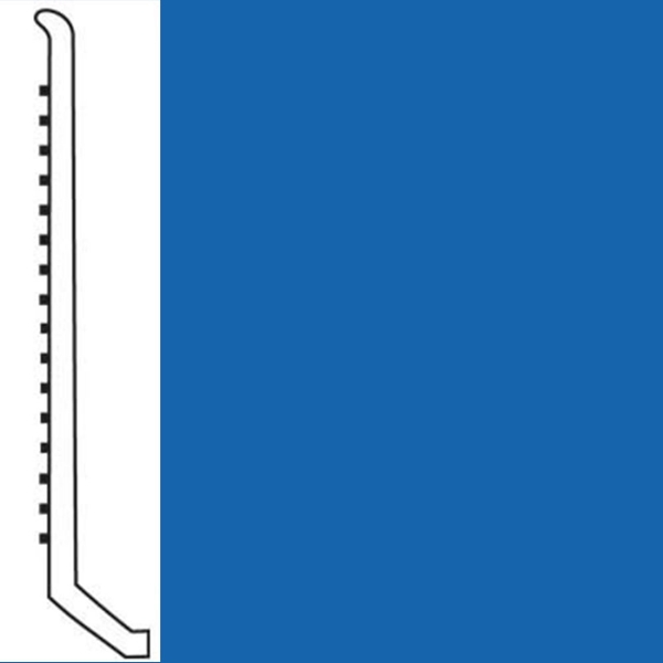 Picture of Roppe - Pinnacle Rubber Wall Base 4 (Butt Toe Base) Blue Jay