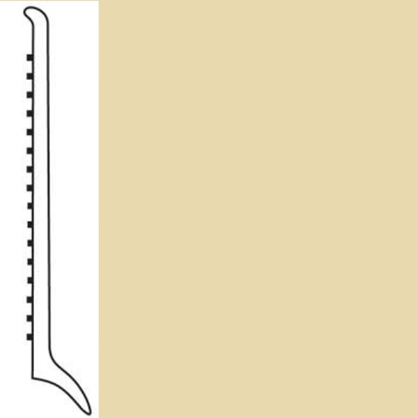 Picture of Roppe - Pinnacle Rubber Wall Base 4 (Long Toe Base) Blonde