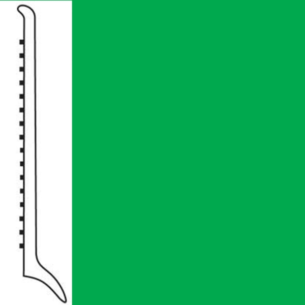 Picture of Roppe - Pinnacle Rubber Wall Base 4 (Long Toe Base) Envy