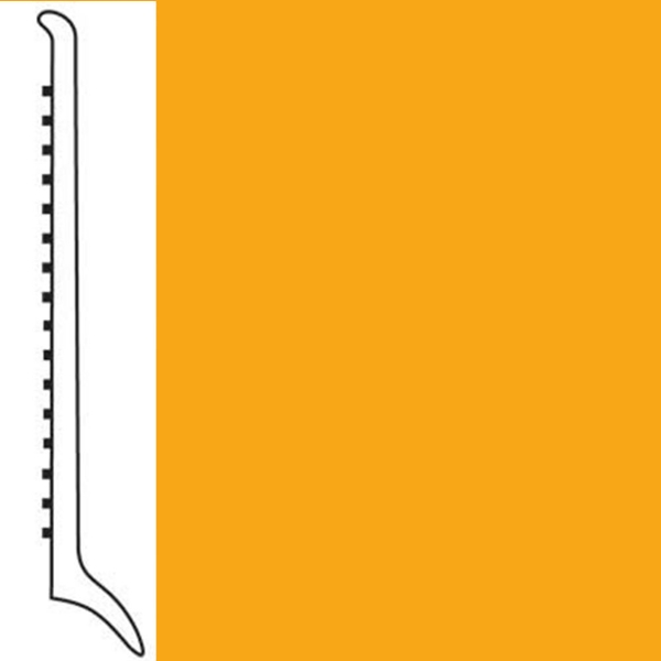 Picture of Roppe - Pinnacle Rubber Wall Base 4 (Long Toe Base) Marmalade