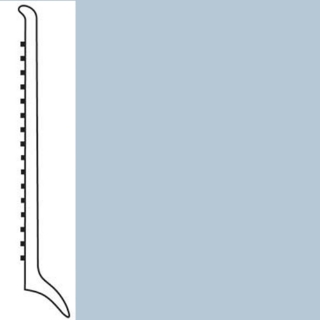 Picture of Roppe - Pinnacle Rubber Wall Base 4 (Long Toe Base) Peaceful Blue