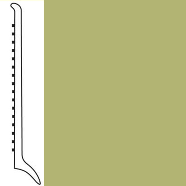 Picture of Roppe - Pinnacle Rubber Wall Base 4 (Long Toe Base) Spring Dill