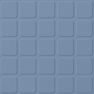 Picture of Roppe - Raised Design - Raised Square Design Bluebell