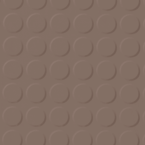 Picture of Roppe - Raised Design - Vantage Raised Circular Design Gingerbread