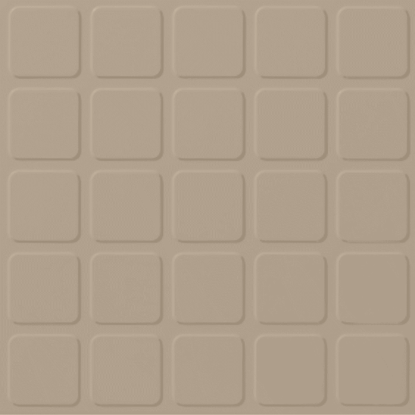 Picture of Roppe - Raised Design - Raised Square Design Latte