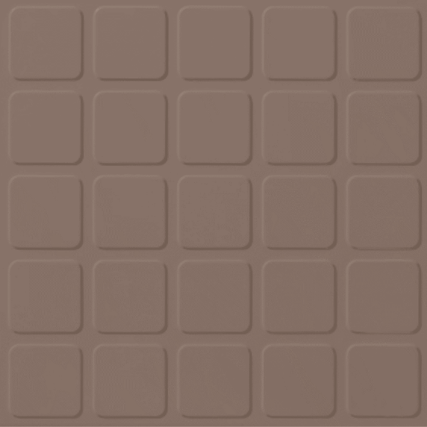 Picture of Roppe - Raised Design - Raised Square Design Gingerbread