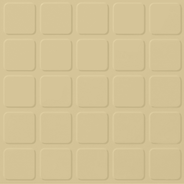 Picture of Roppe - Raised Design - Raised Square Design Buttercup