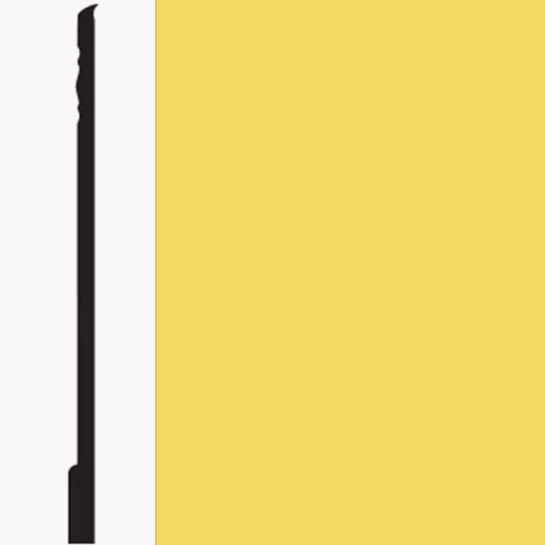 Picture of Roppe - Pinnacle Plus Wall Base 10 Serenity Daffodil