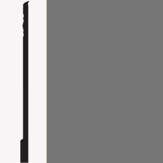 Picture of Roppe - Pinnacle Plus Wall Base 10 Serenity Battleship