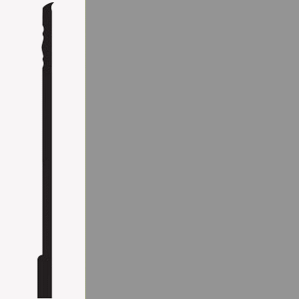 Picture of Roppe - Pinnacle Plus Wall Base 10 Serenity Asphalt