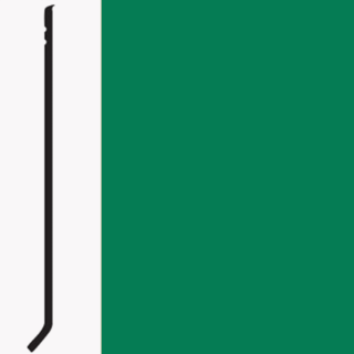 Picture of Roppe - Pinnacle Plus Wall Base 20 Draft Irish Green