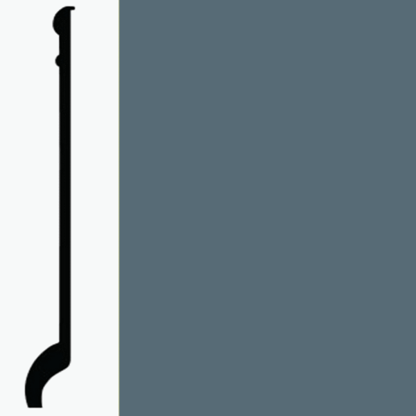 Picture of Roppe - Pinnacle Plus Wall Base 90 Intrigue Stormy Sky