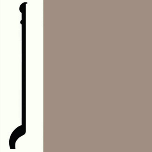 Picture of Roppe - Pinnacle Plus Wall Base 90 Intrigue Mochaccino