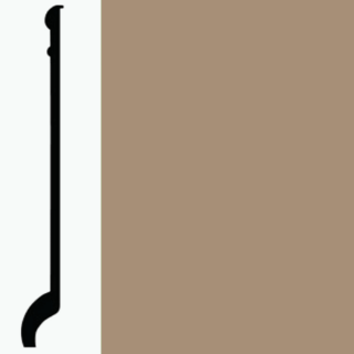 Picture of Roppe - Pinnacle Plus Wall Base 90 Intrigue Sepia