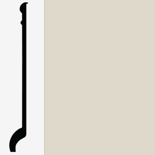 Picture of Roppe - Pinnacle Plus Wall Base 90 Intrigue Parchment