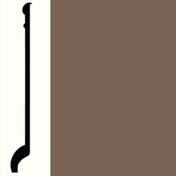 Picture of Roppe - Pinnacle Plus Wall Base 90 Intrigue Caribou