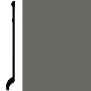 Picture of Roppe - Pinnacle Plus Wall Base 95 Invent Night Hawk