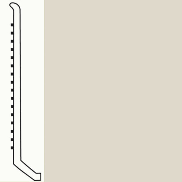 Picture of Roppe - Pinnacle Rubber Wall Base 4 (Butt Toe Base) Parchment